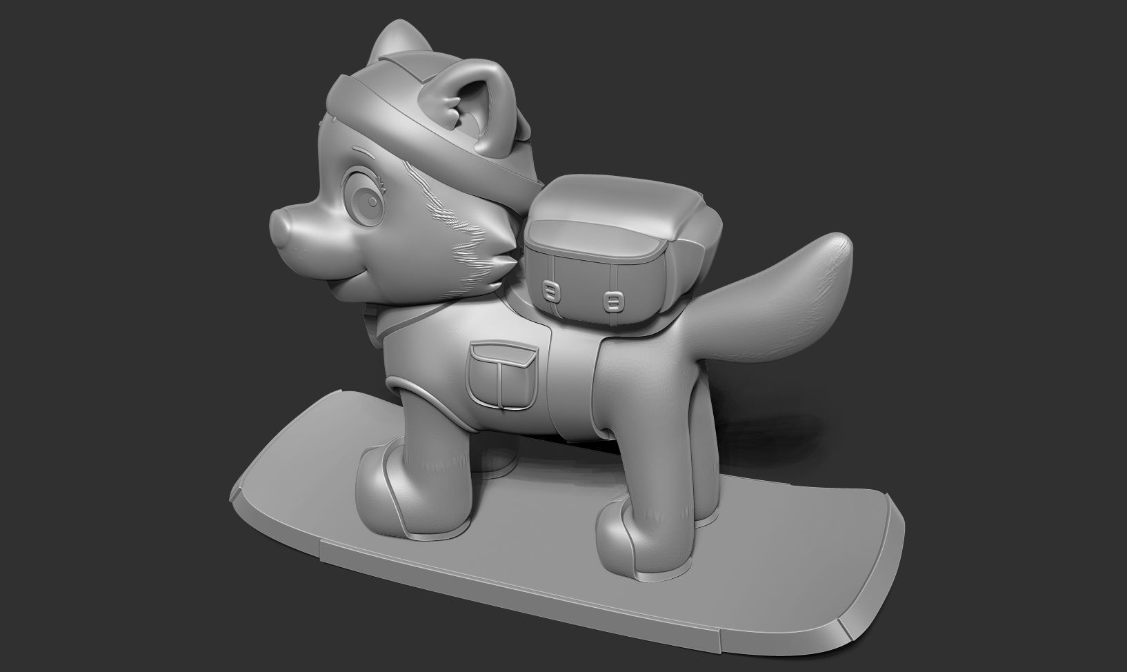 Everest - Paw Patrol Fanart 3D print model_17