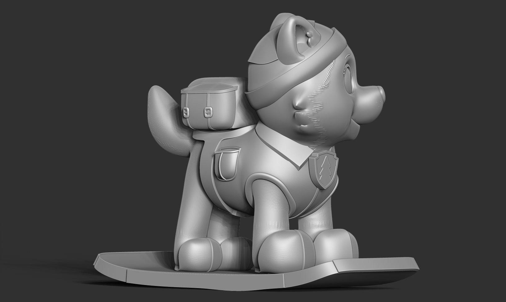 Everest - Paw Patrol Fanart 3D print model_12