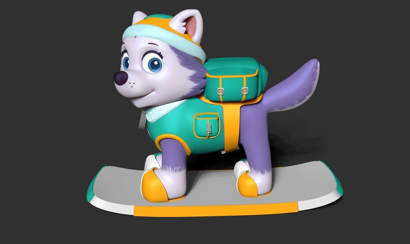 Everest - Paw Patrol Fanart 3D print model_18