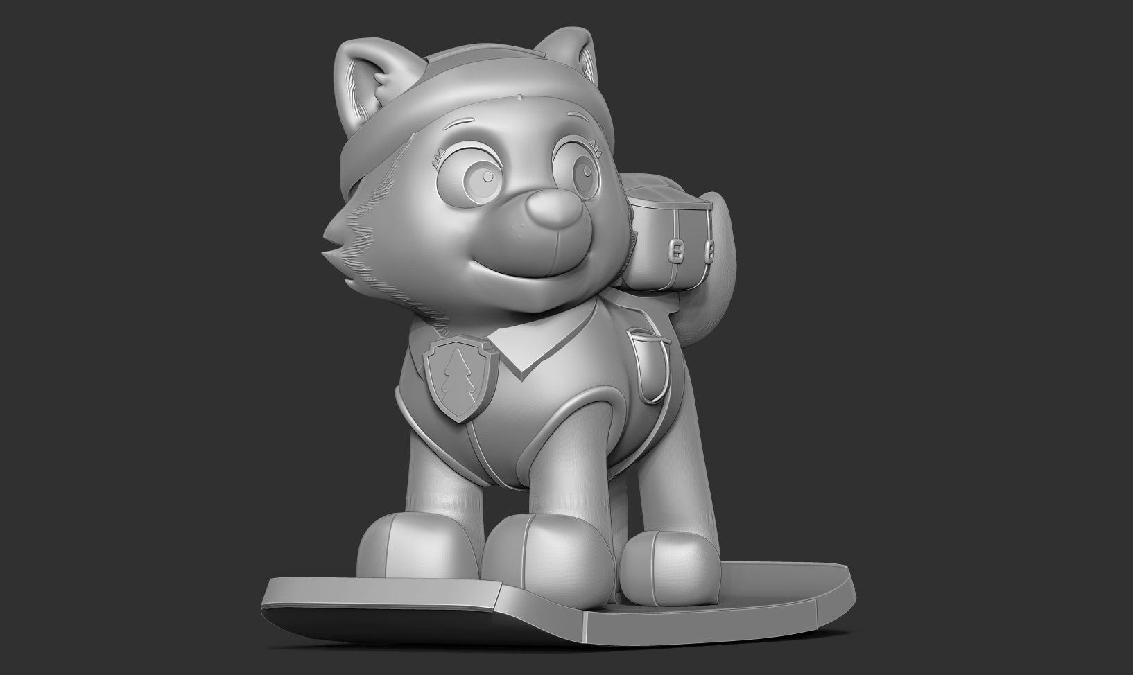 Everest - Paw Patrol Fanart 3D print model_10