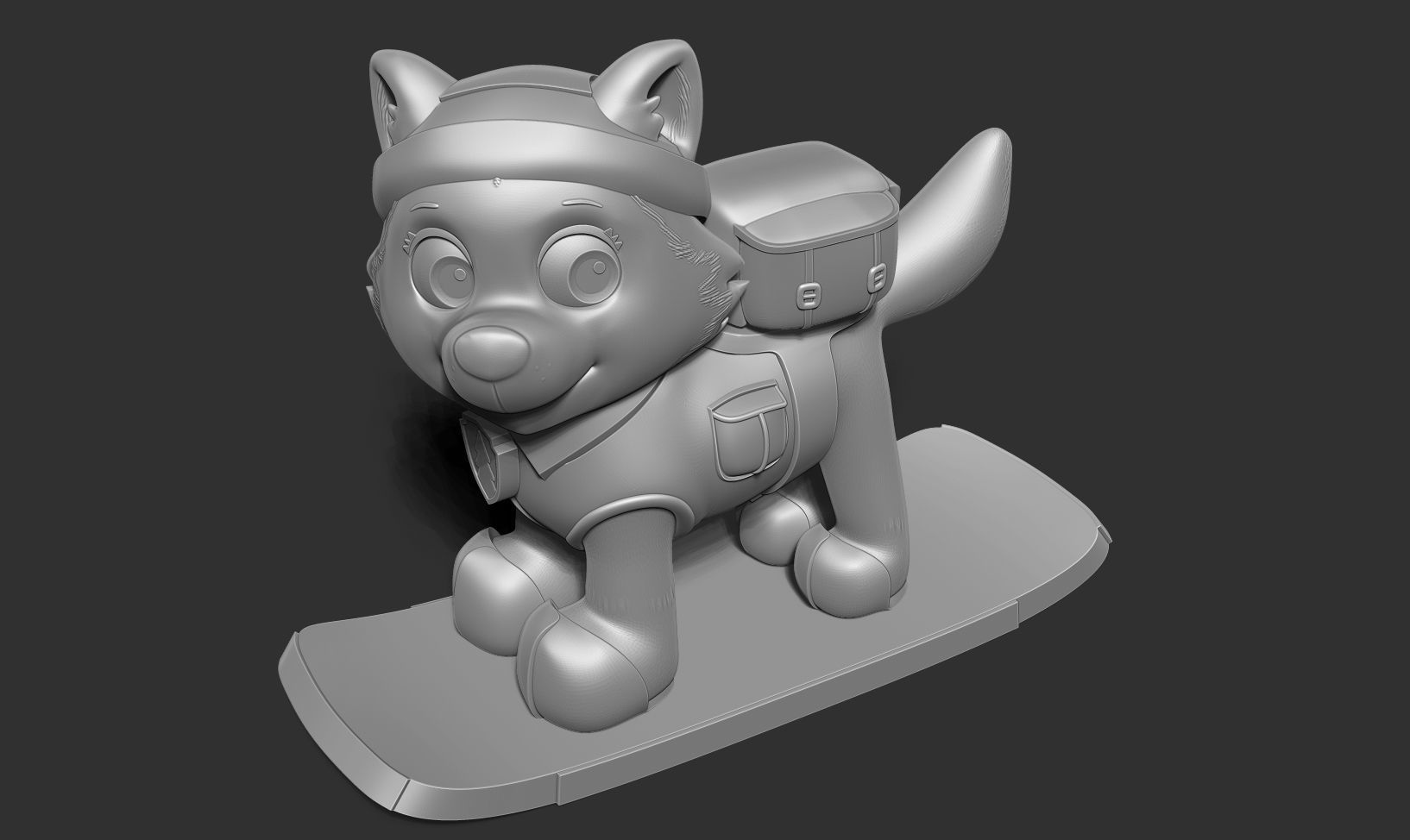 Everest - Paw Patrol Fanart 3D print model_19