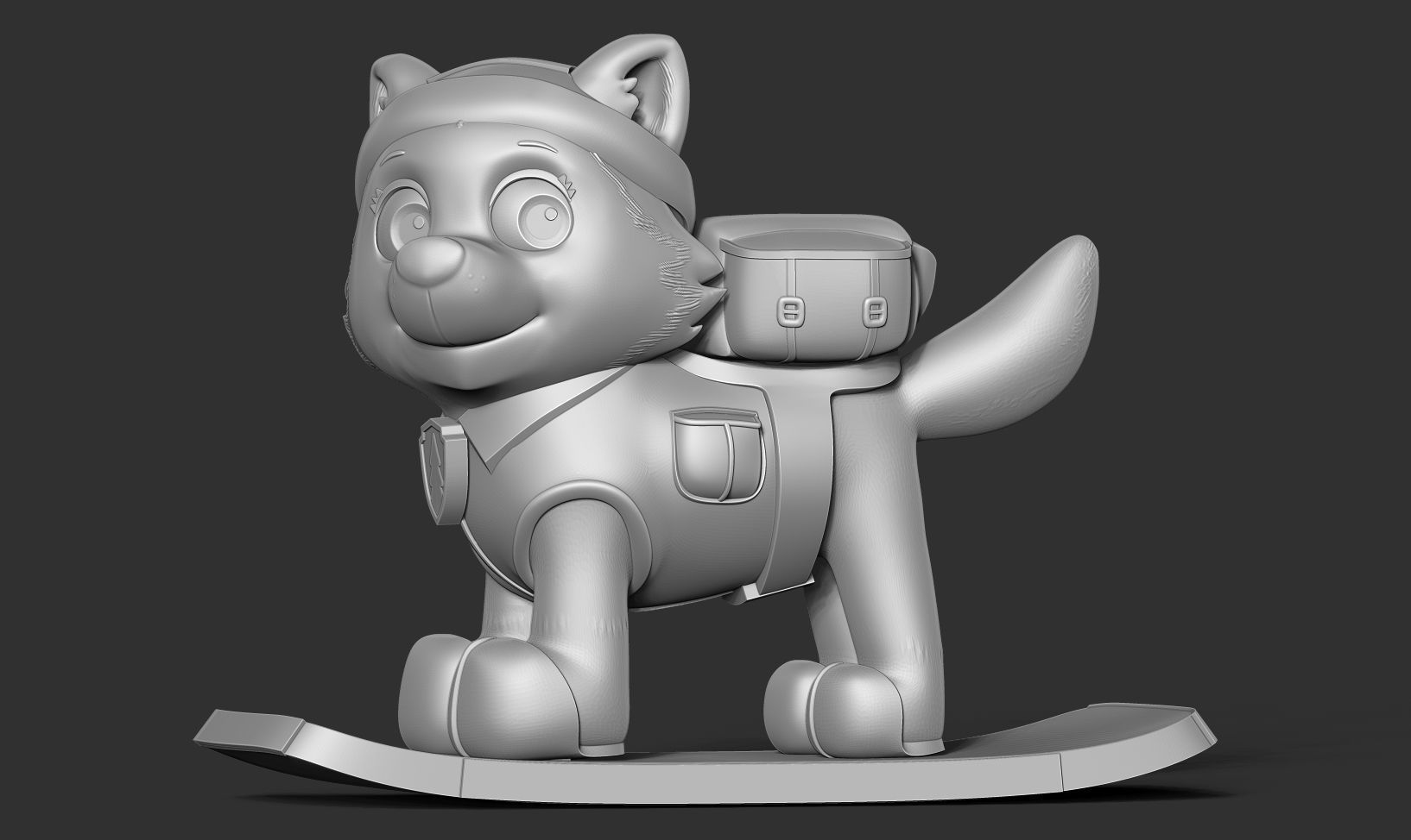 Everest - Paw Patrol Fanart 3D print model_15