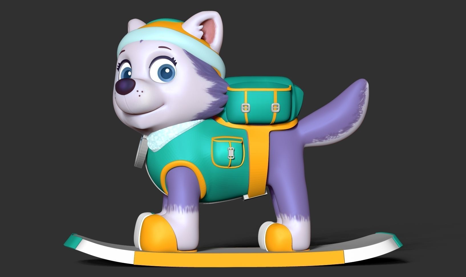 Everest - Paw Patrol Fanart 3D print model_11