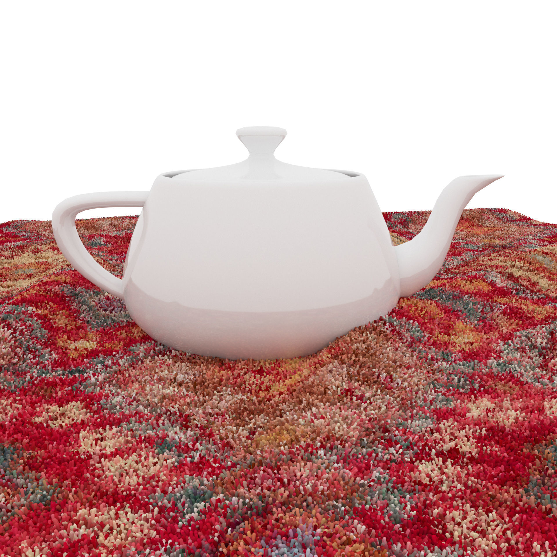 Rugs No 164 Low-poly 3D model_6