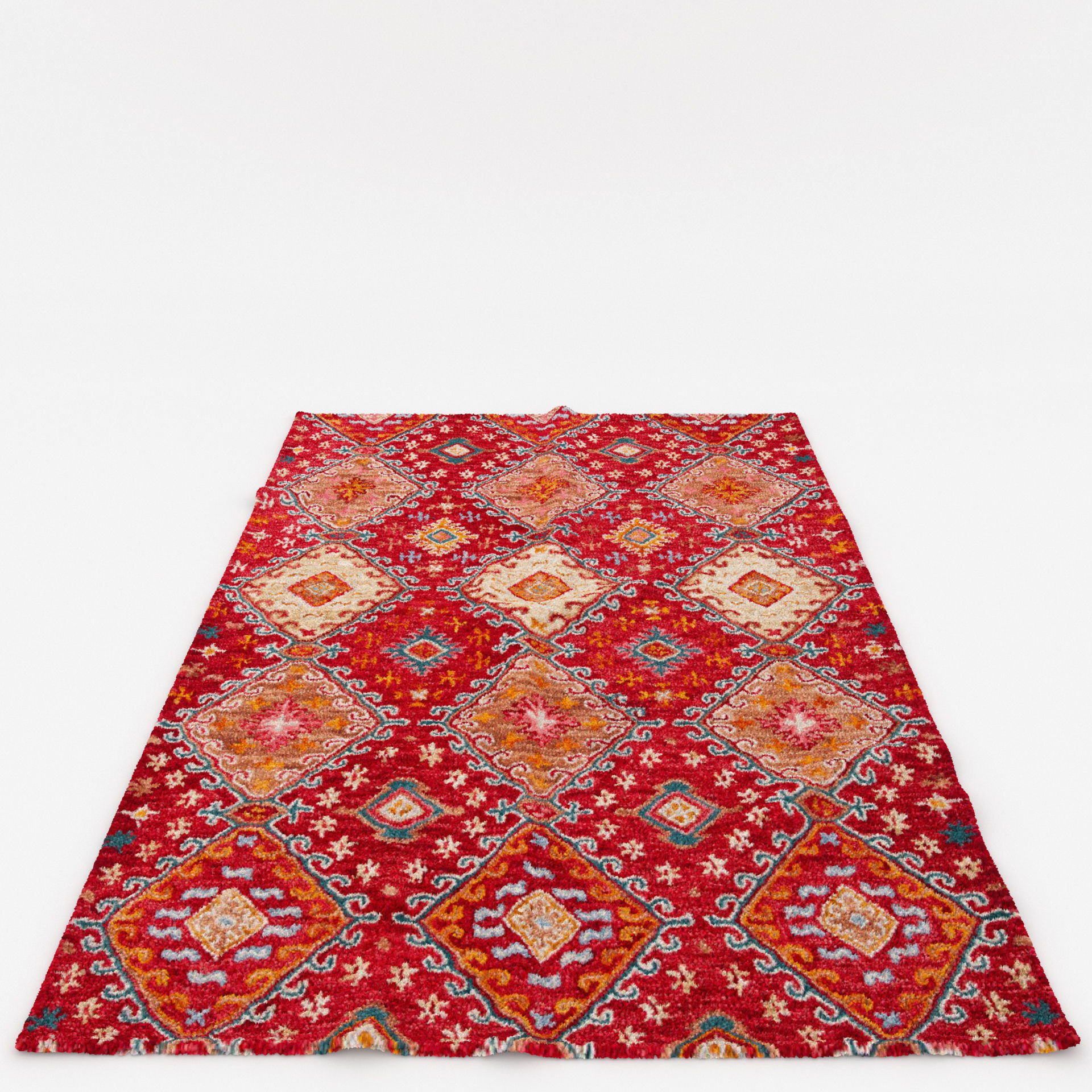 Rugs No 164 Low-poly 3D model_7