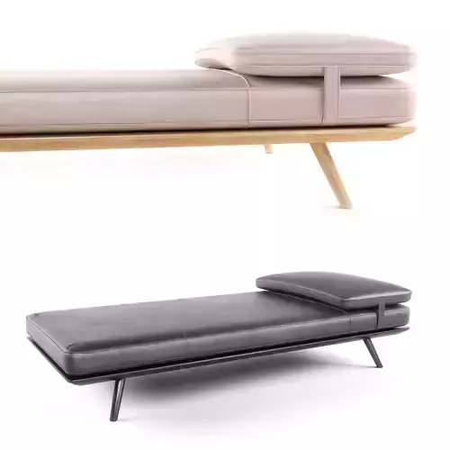 Spine Daybed Space Copenhagen 3D model Spine Daybed Space Copenhagen 3D model