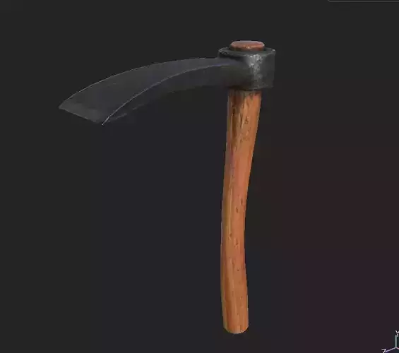 Primitive Axe Free low-poly 3D model