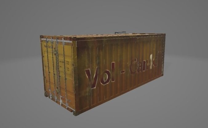 Ship cargo Free low-poly 3D model