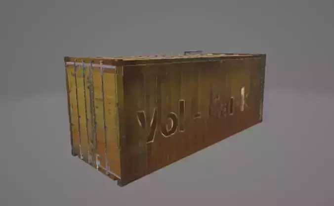 Ship cargo Free low-poly 3D model