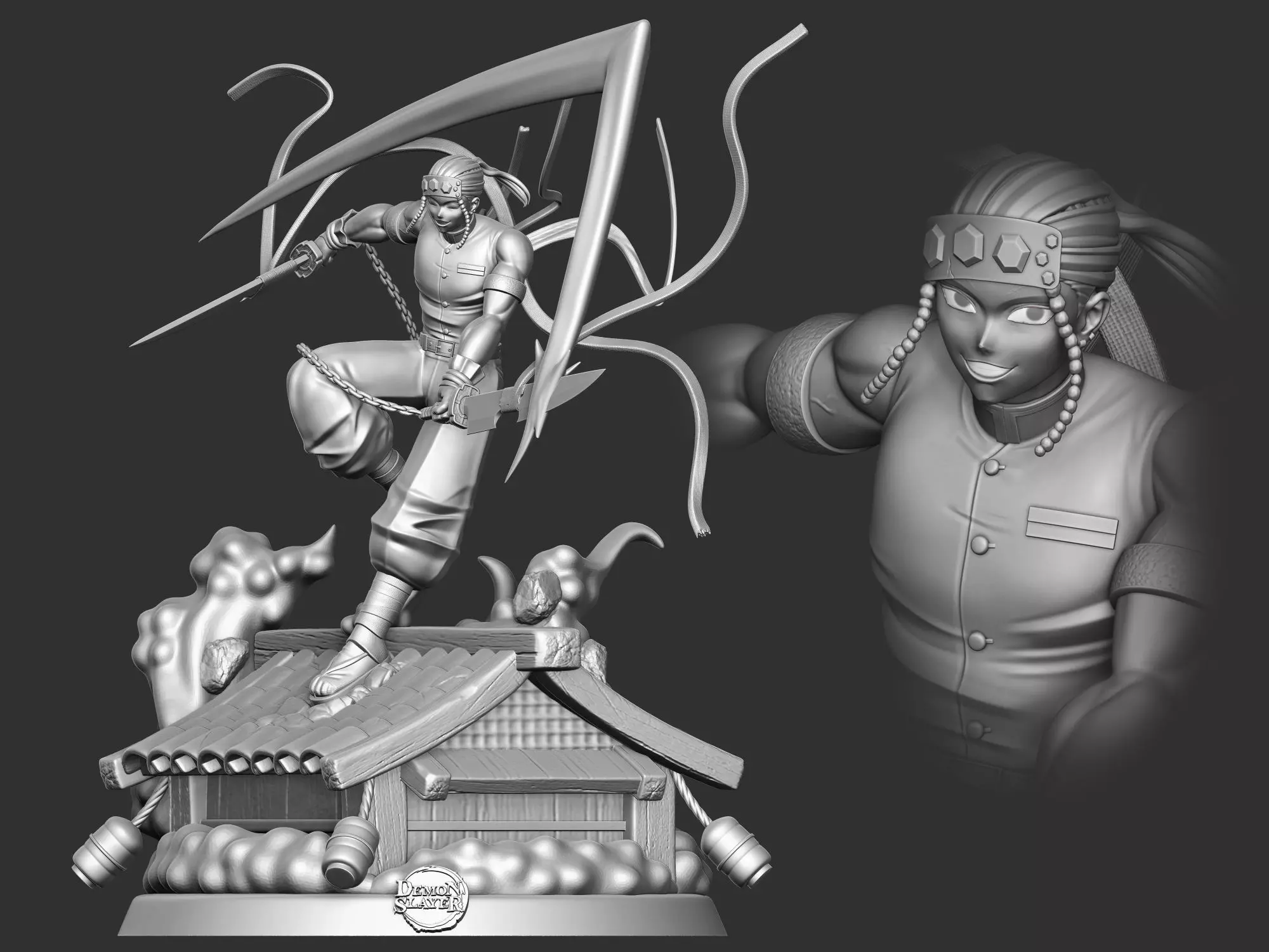 Uzui Tengen - Kimetsu No Yaiba - Demon Slayer 3D print model_0