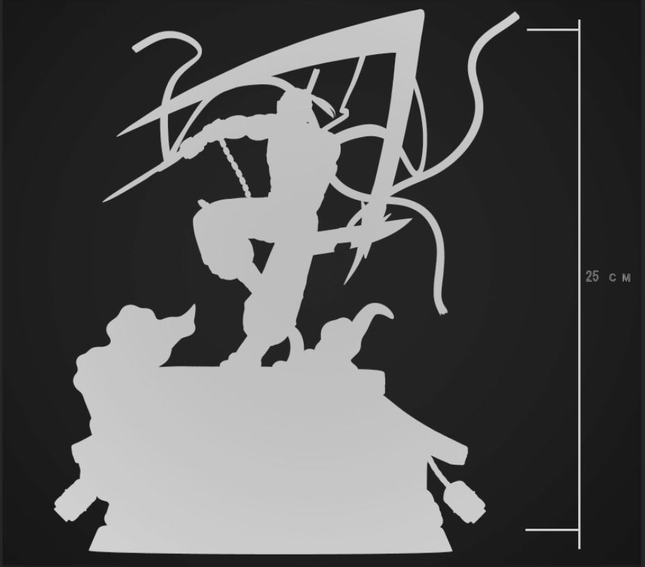 Uzui Tengen - Kimetsu No Yaiba - Demon Slayer 3D print model_2