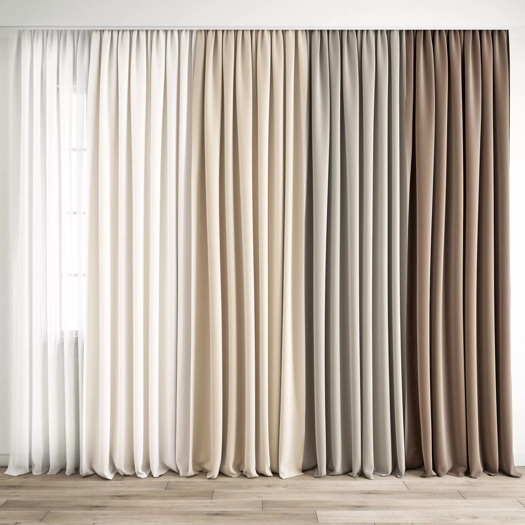 Curtain 193 3D model_0