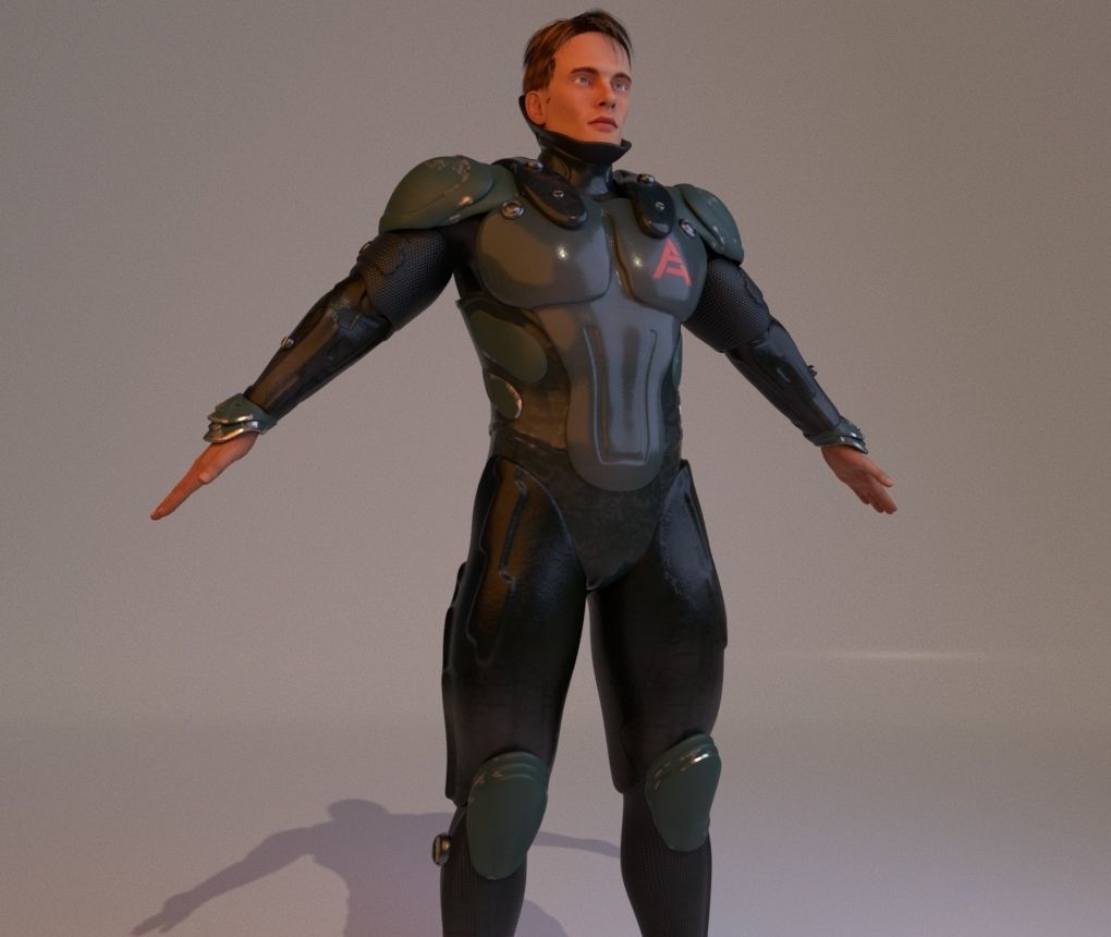 character game 3D model_3