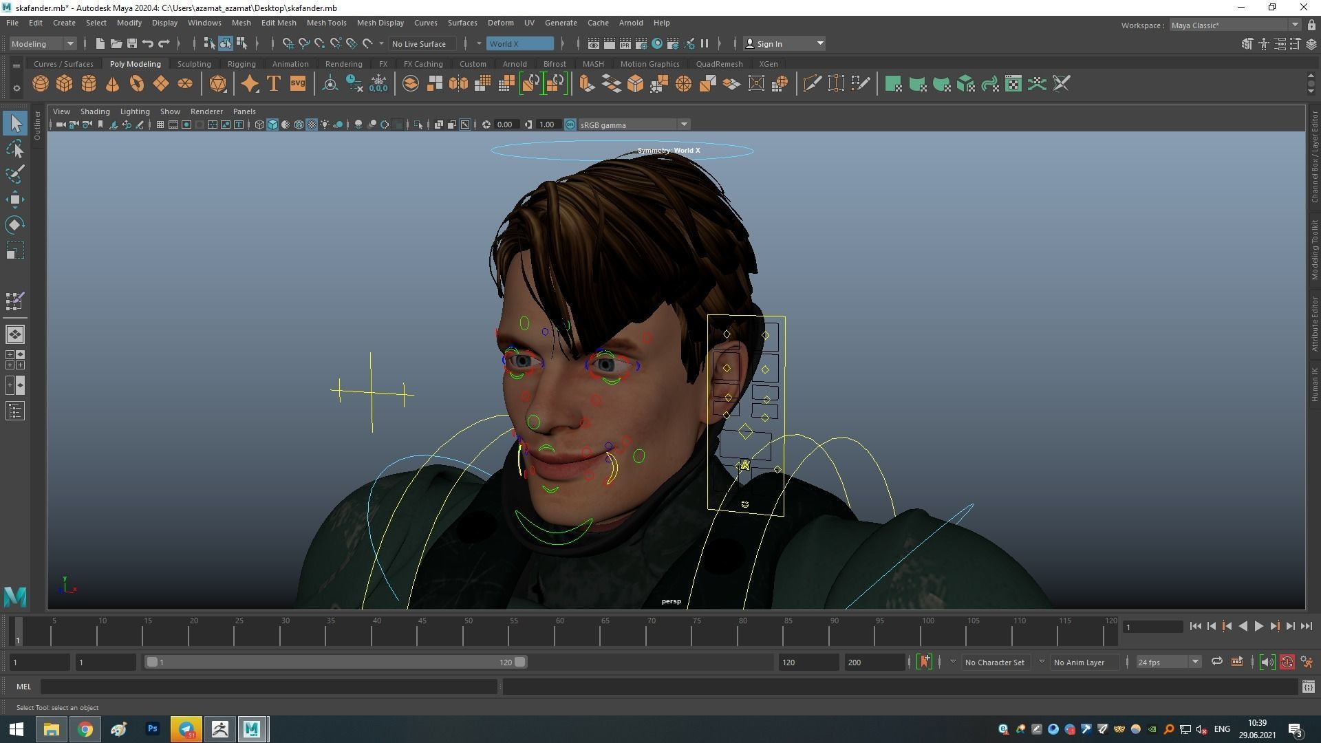 character game 3D model_1
