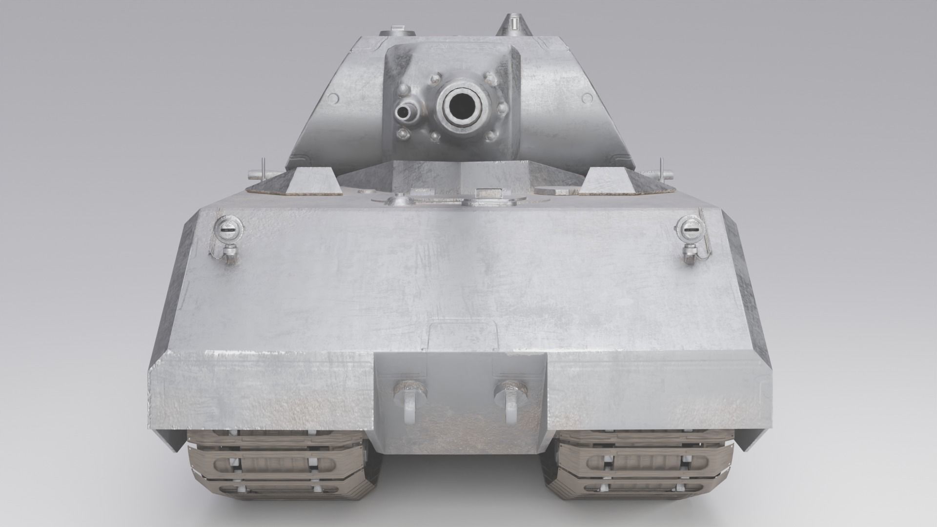 Maus Tank - Game-Ready - RIGGED - LOW-POLY - Low-poly 3D model_8