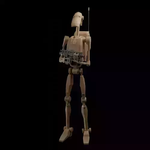 Battle Droid is ready to fight