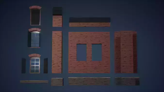 Warehouse Walls Game Ready