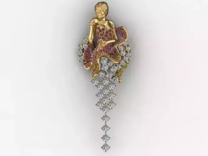 PENDANT PASSION 3D print model