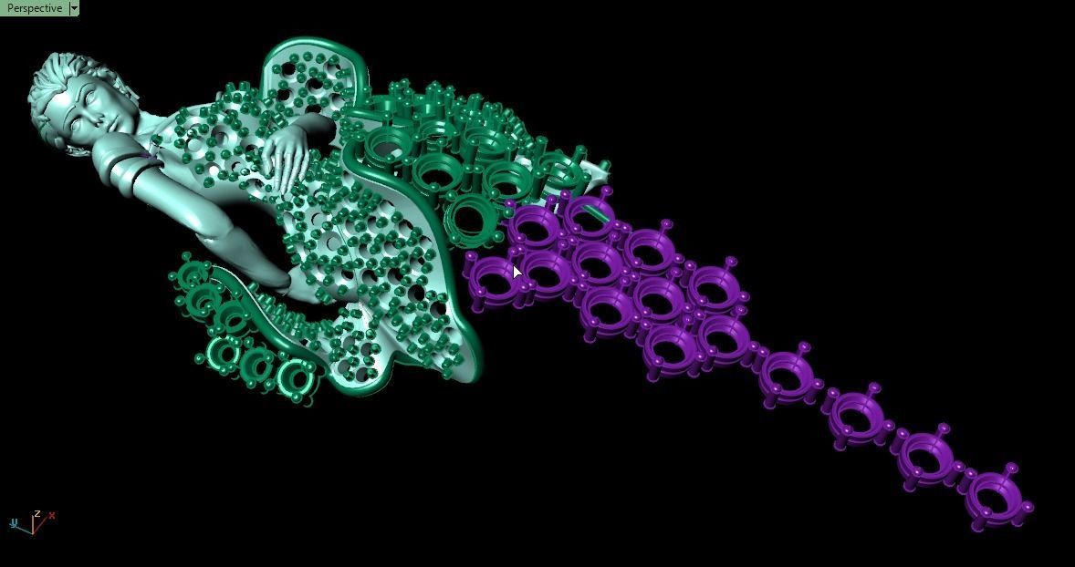 PENDANT PASSION 3D print model_12