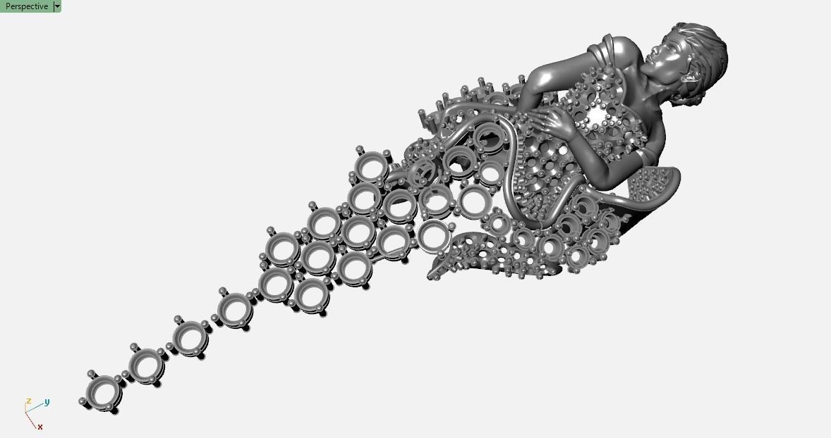 PENDANT PASSION 3D print model_14