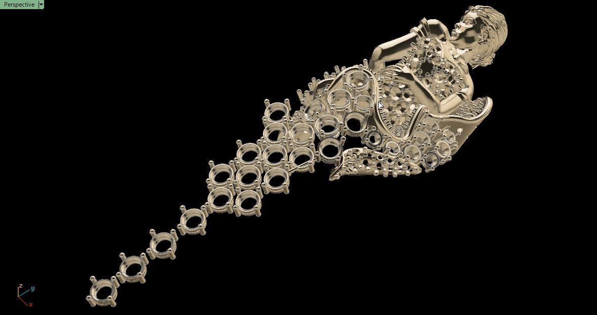PENDANT PASSION 3D print model_4