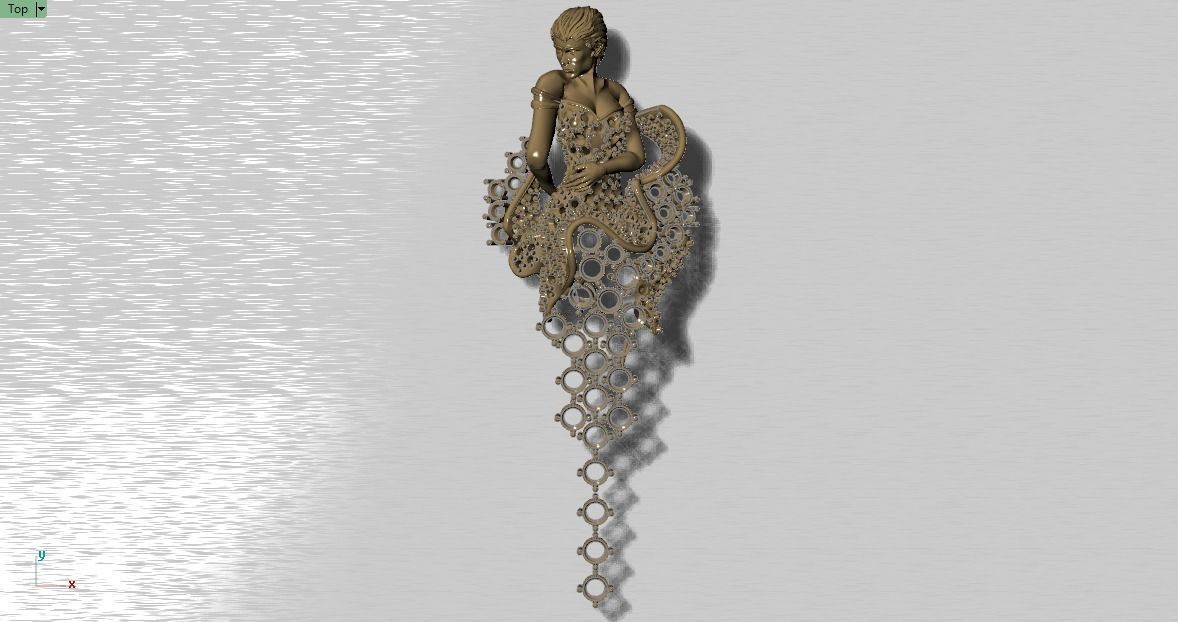 PENDANT PASSION 3D print model_15