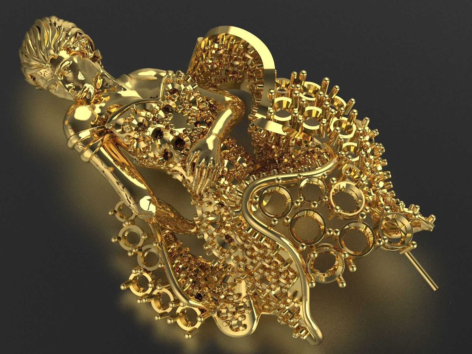 PENDANT PASSION 3D print model_21