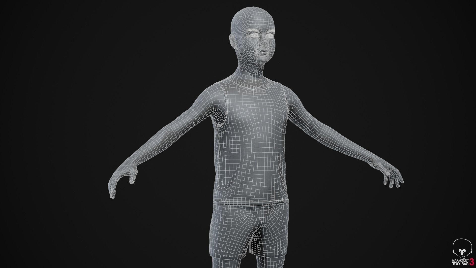 Different ages men pack 3D Model Collection_79