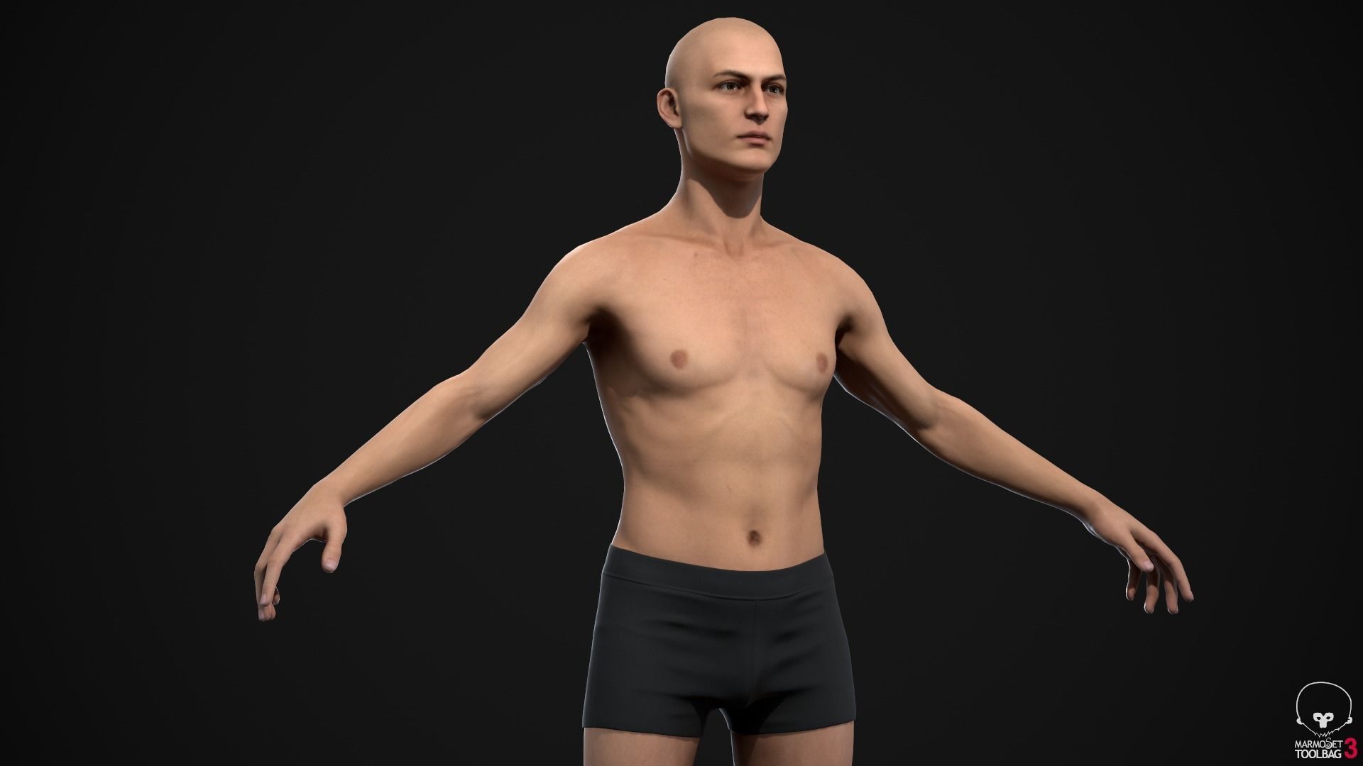 Different ages men pack 3D Model Collection_9