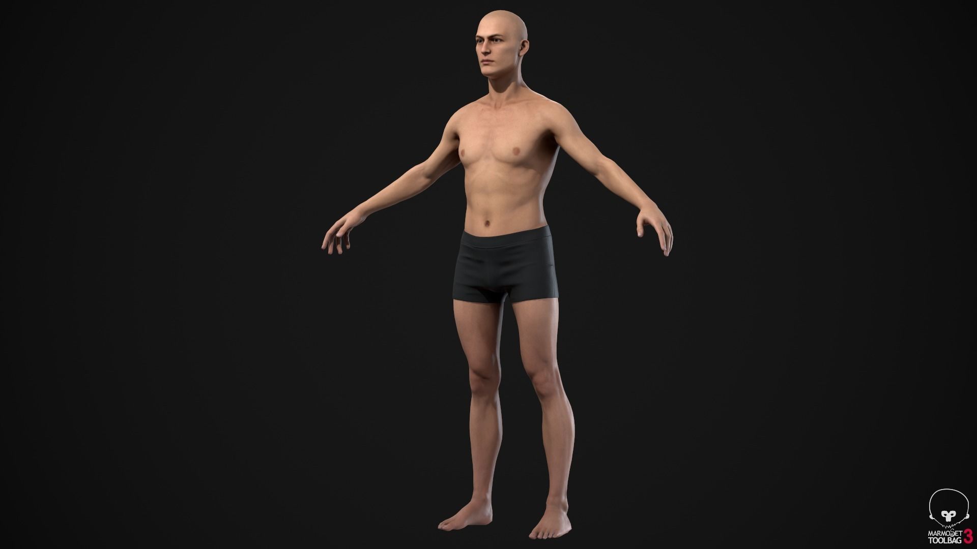 Different ages men pack 3D Model Collection_11