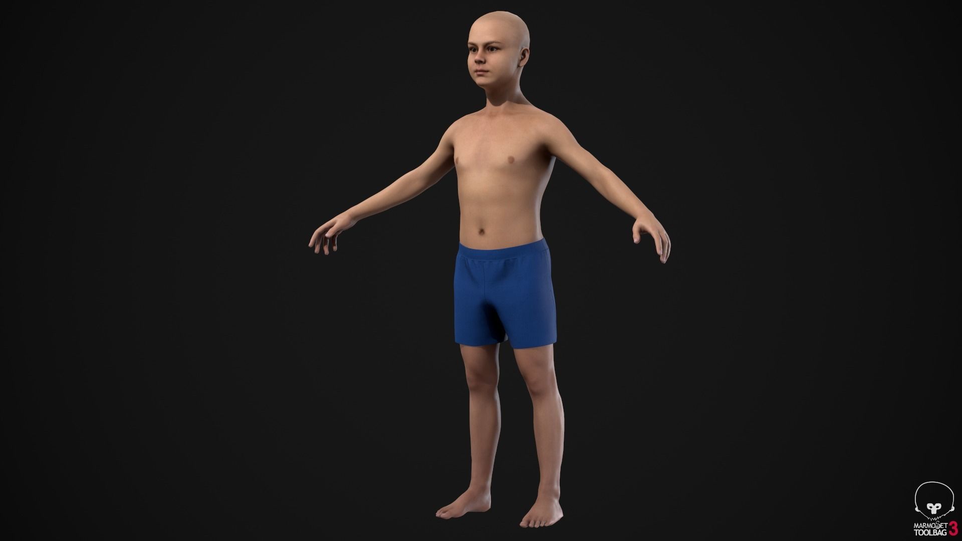 Different ages men pack 3D Model Collection_66