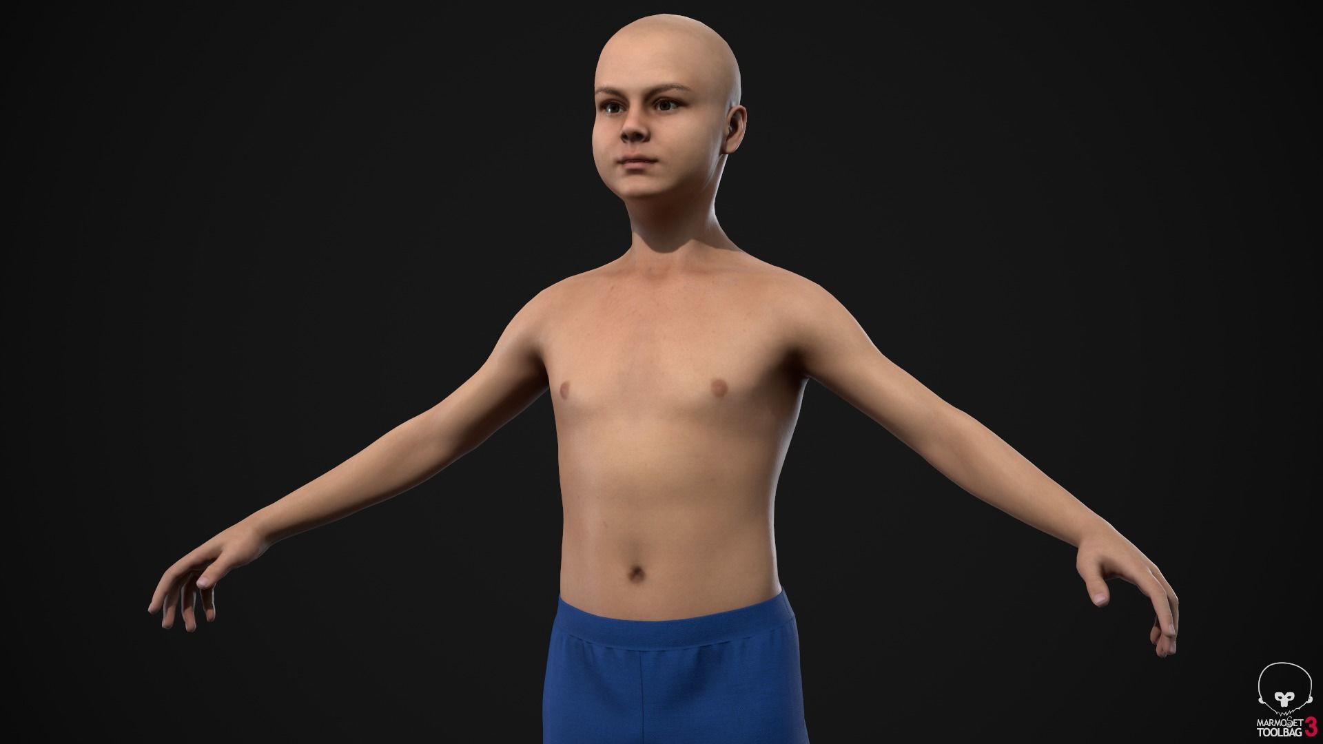 Different ages men pack 3D Model Collection_74