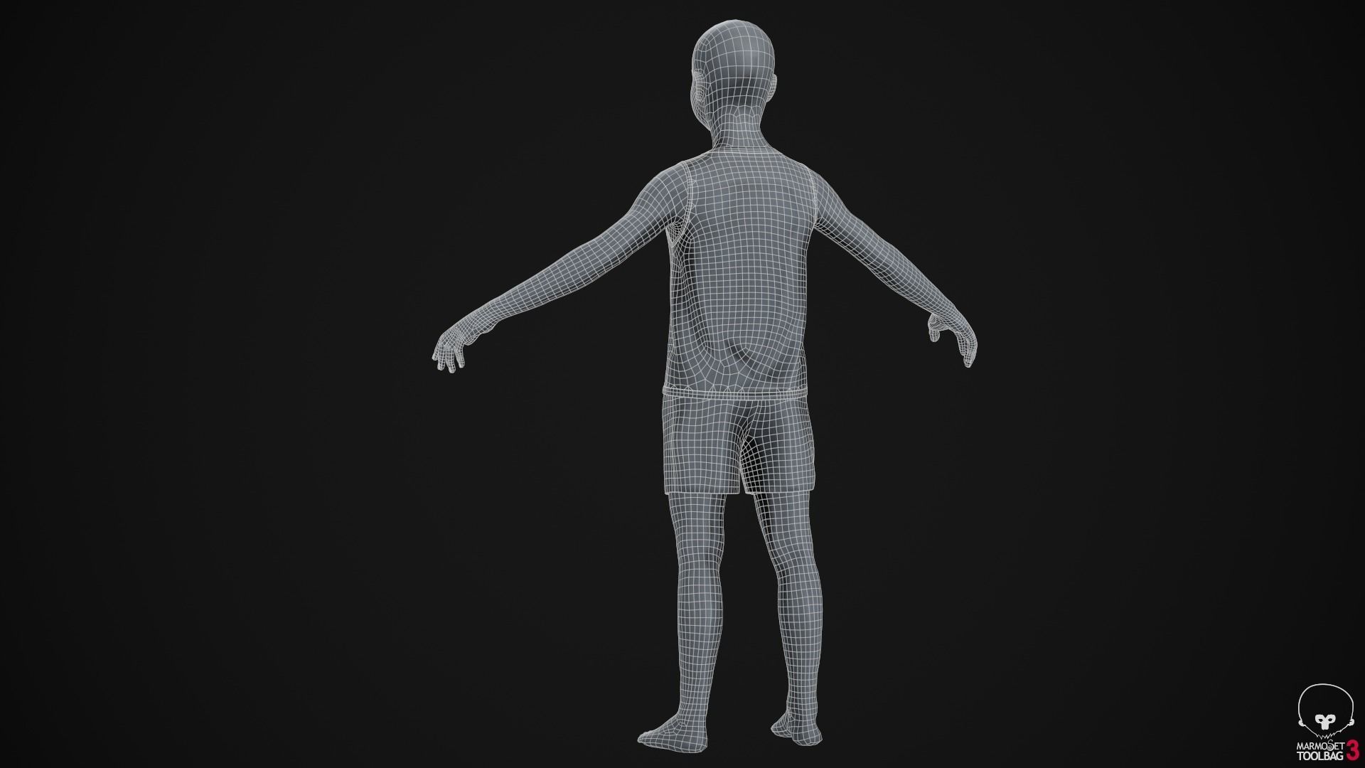 Different ages men pack 3D Model Collection_82