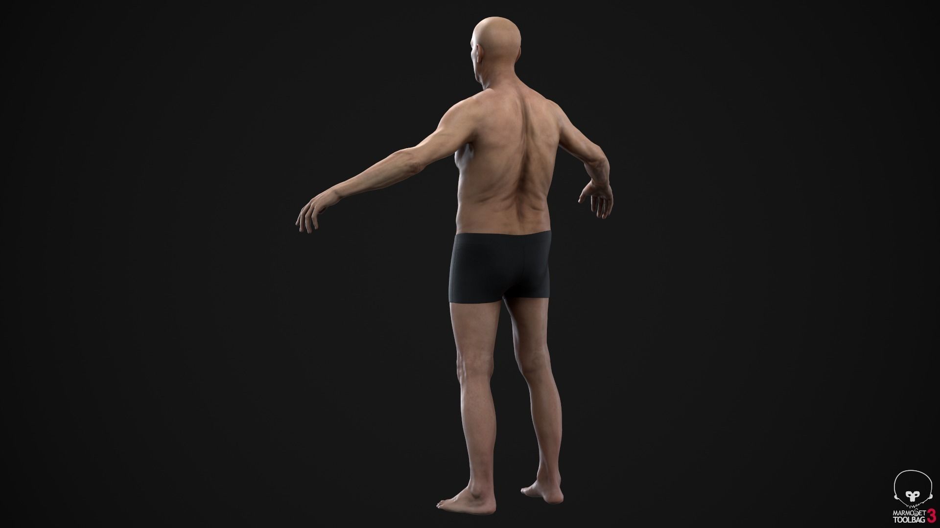 Different ages men pack 3D Model Collection_40