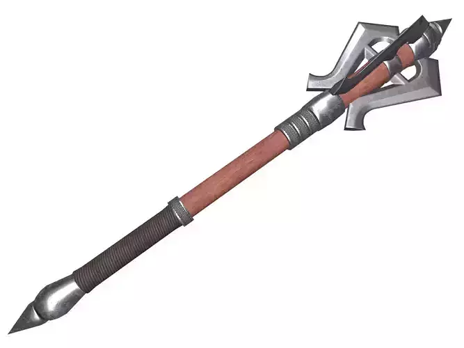 Medieval mace Low-poly 3D model