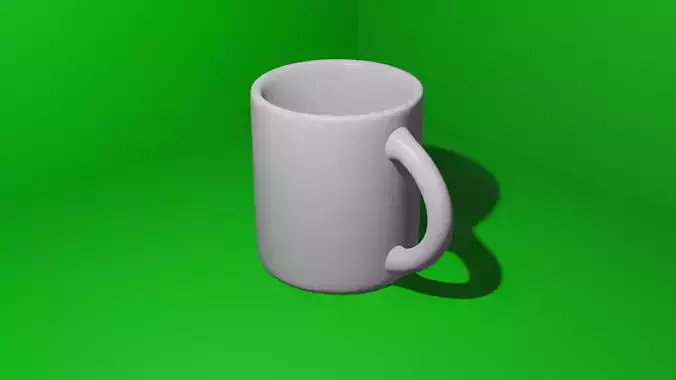 Cup coffee milk tea 3D Model