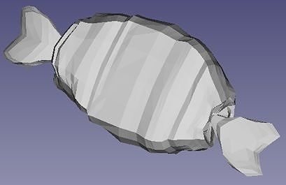 Ctrl model candy Free 3D model