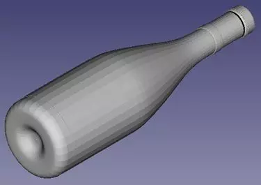 Ctrl wine 5 Free 3D model_0