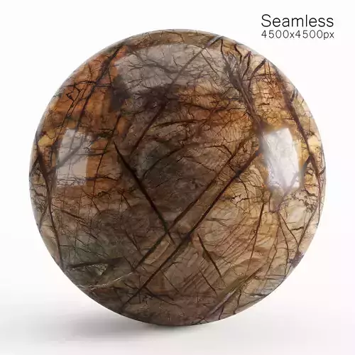 Orange marble seamless texture