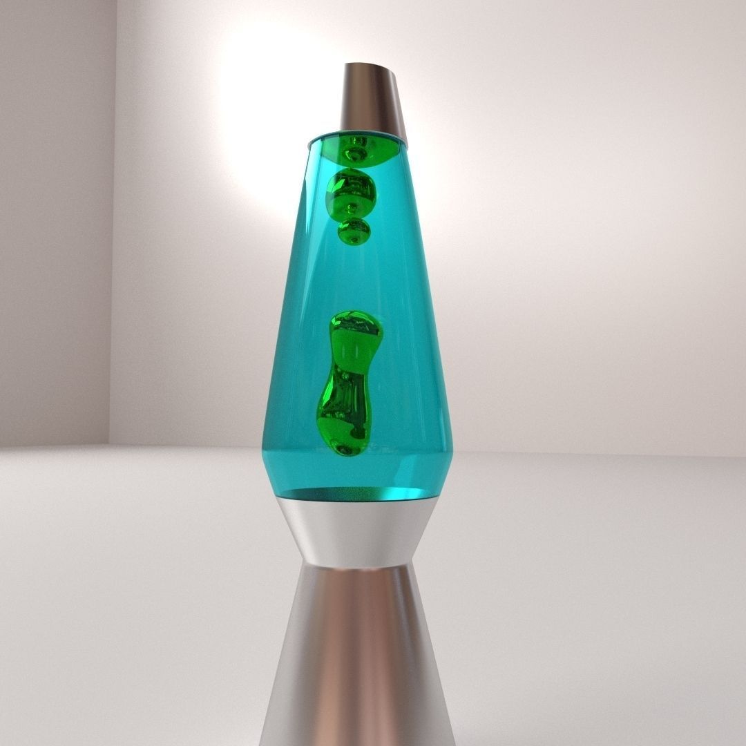 Lava Lamp 3D model_2