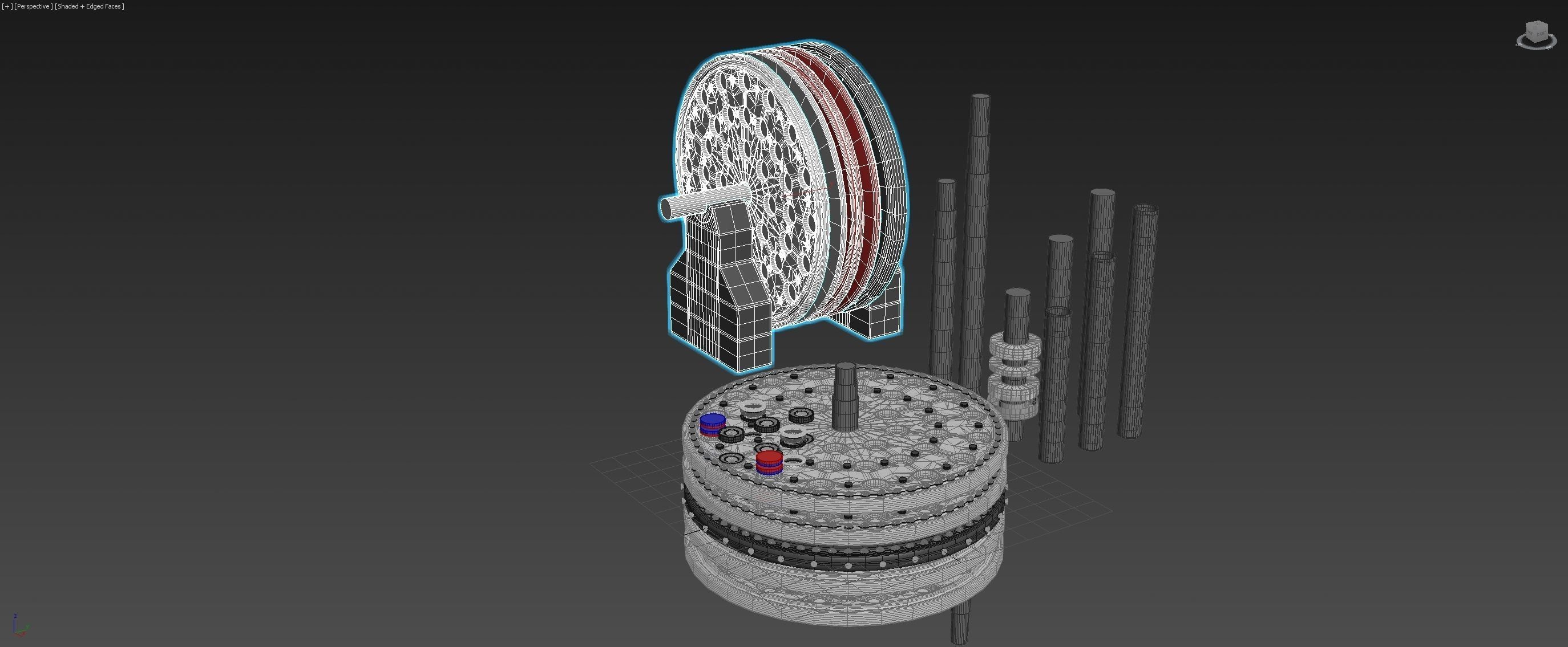 Modular Variable Magnetic Coupling - Concept 3D print model_10