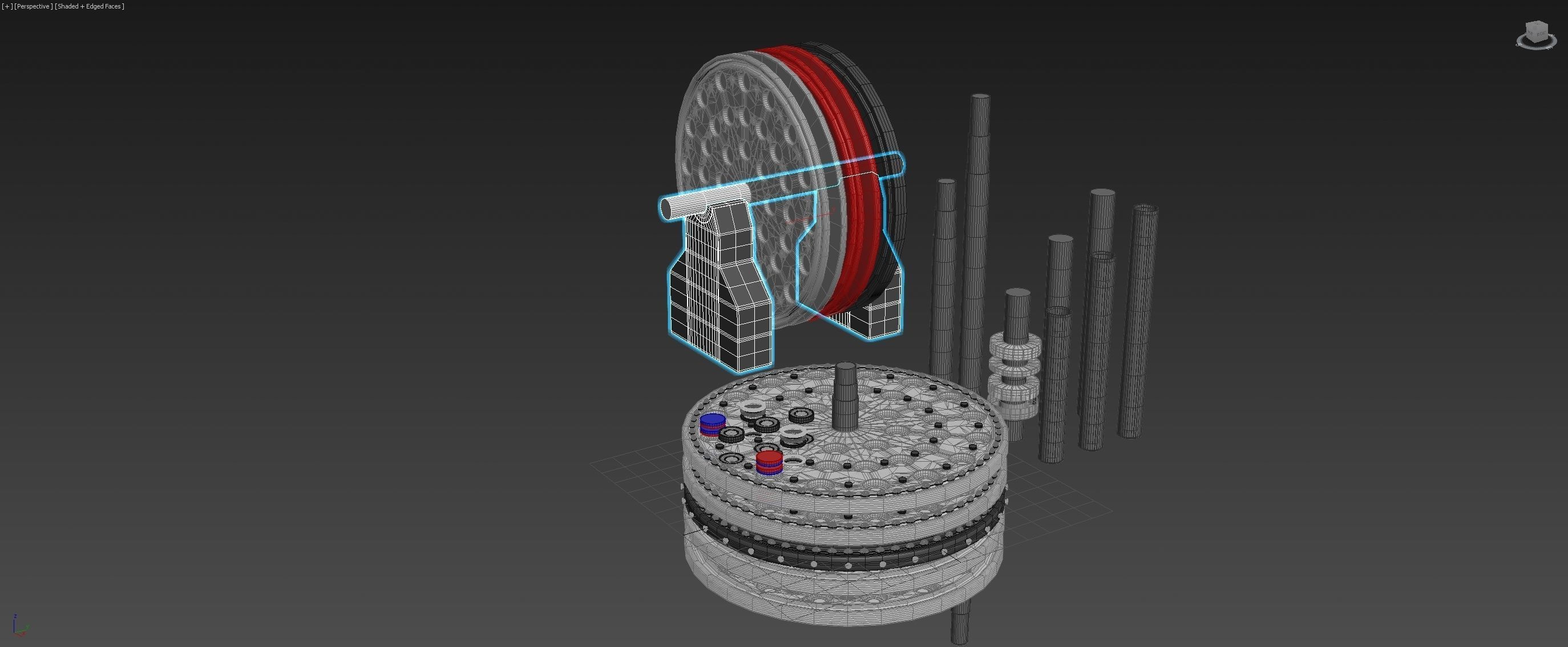 Modular Variable Magnetic Coupling - Concept 3D print model_11