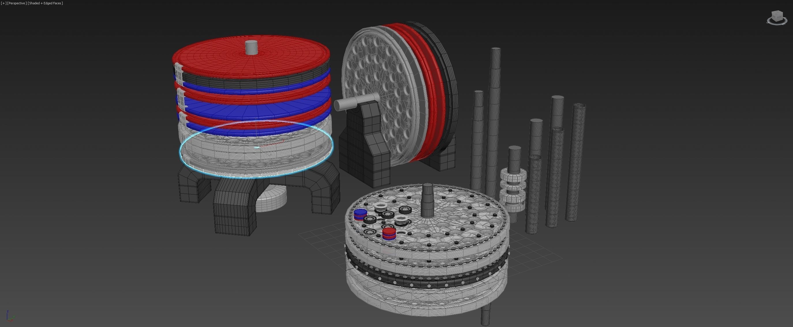 Modular Variable Magnetic Coupling - Concept 3D print model_6