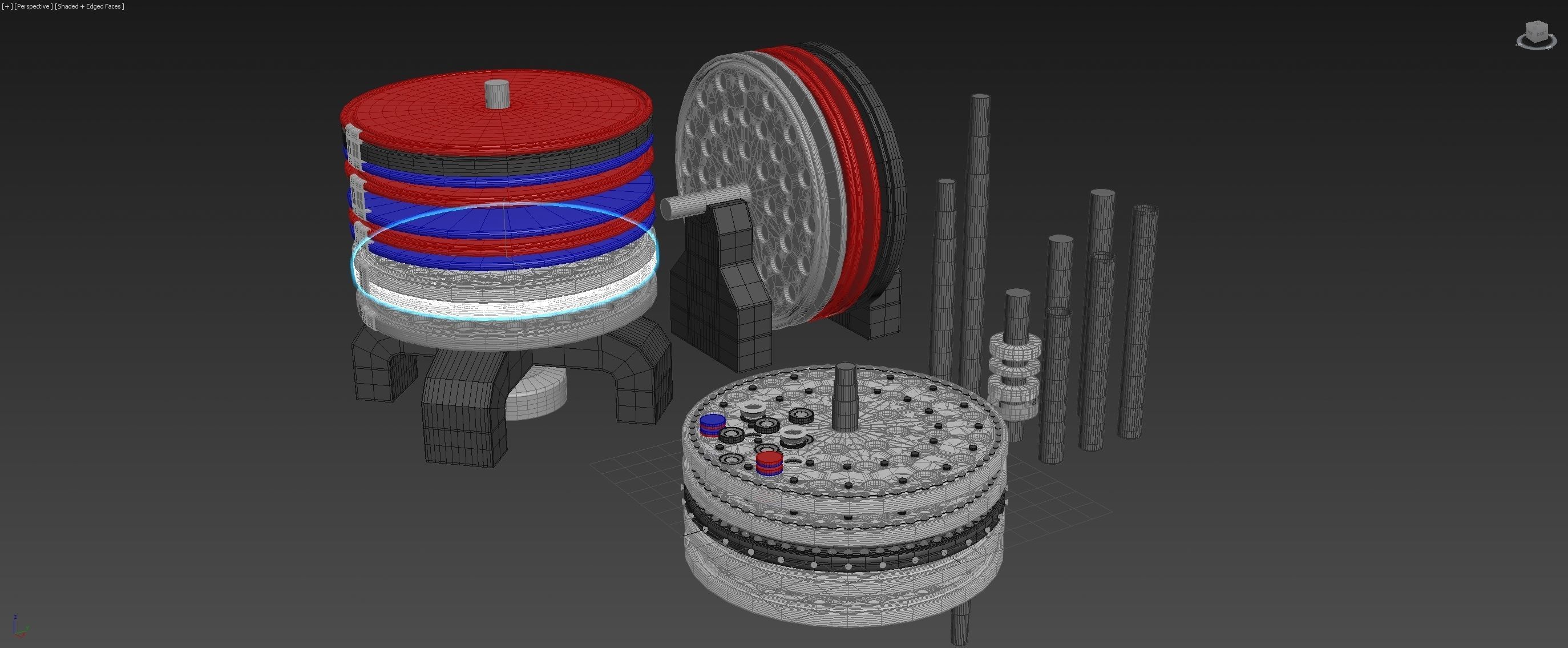Modular Variable Magnetic Coupling - Concept 3D print model_8