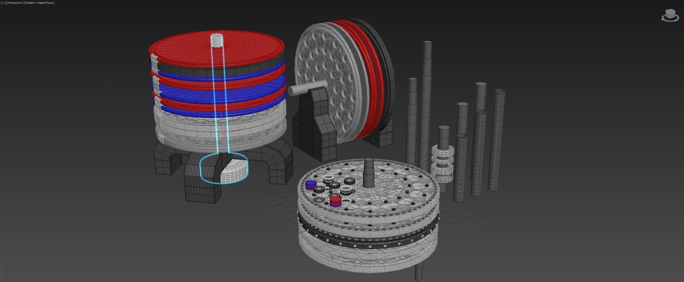 Modular Variable Magnetic Coupling - Concept 3D print model_5