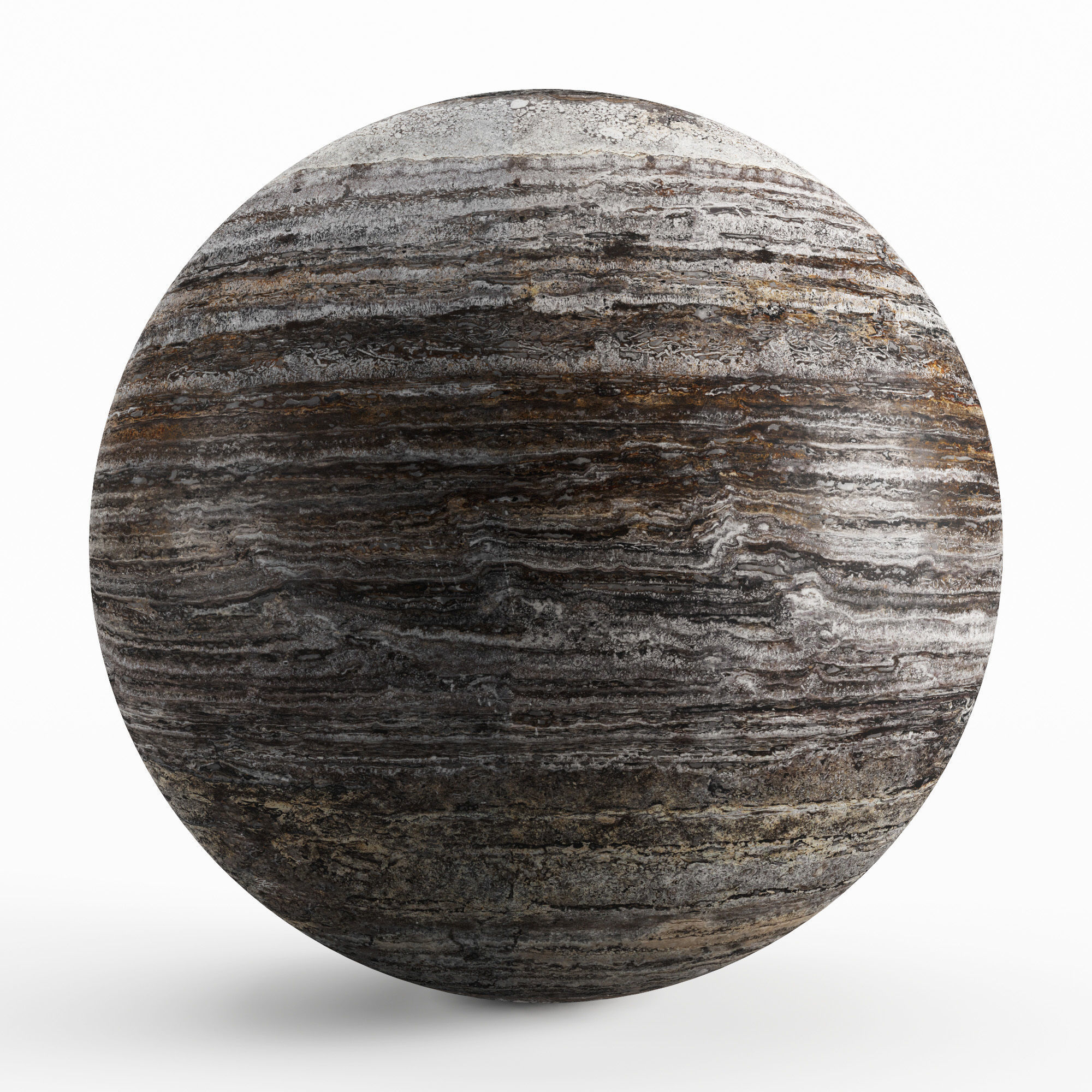 Seamless horizontal texture of brown travertine Texture_1