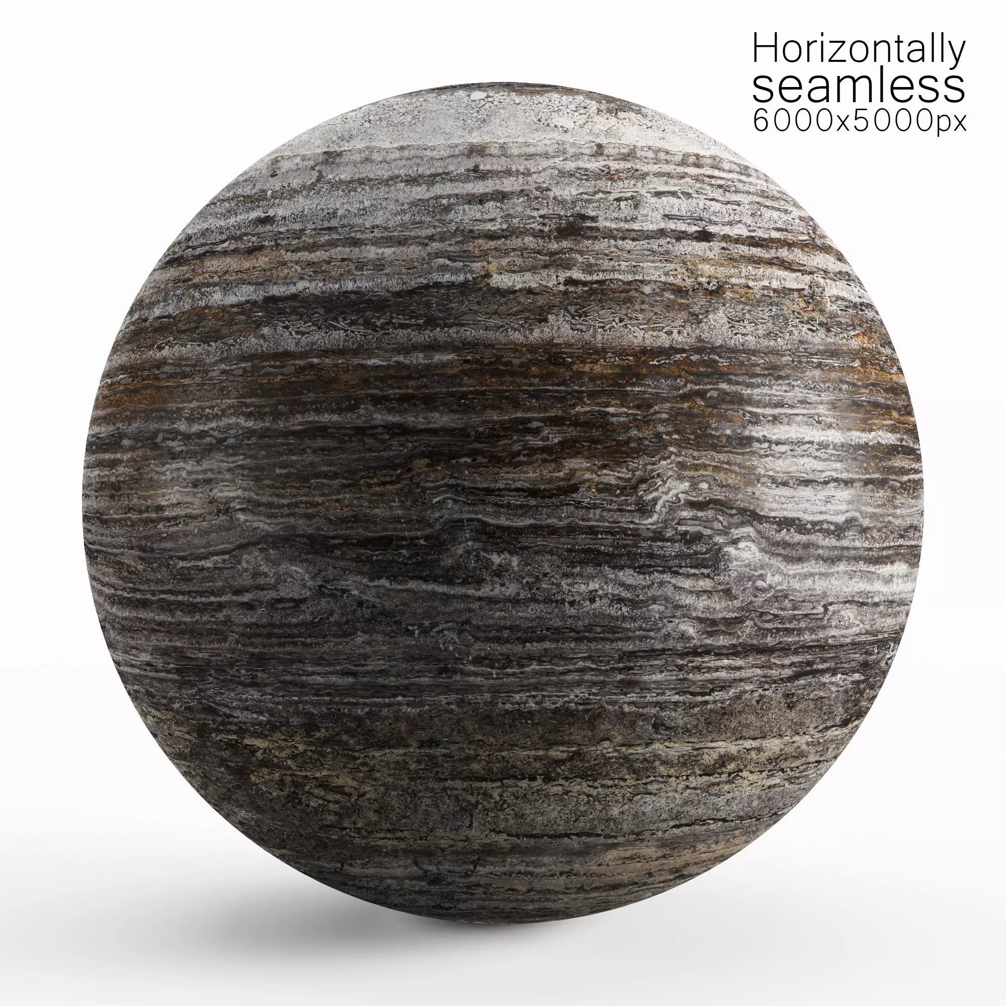 Seamless horizontal texture of brown travertine Texture_0