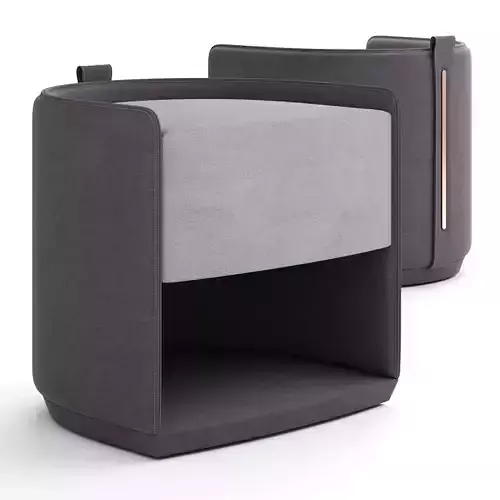 Turri Vine Pouf  3D model