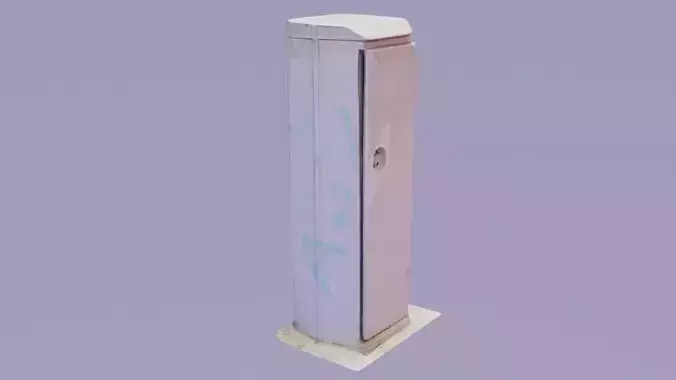 Street telephone cabinet 