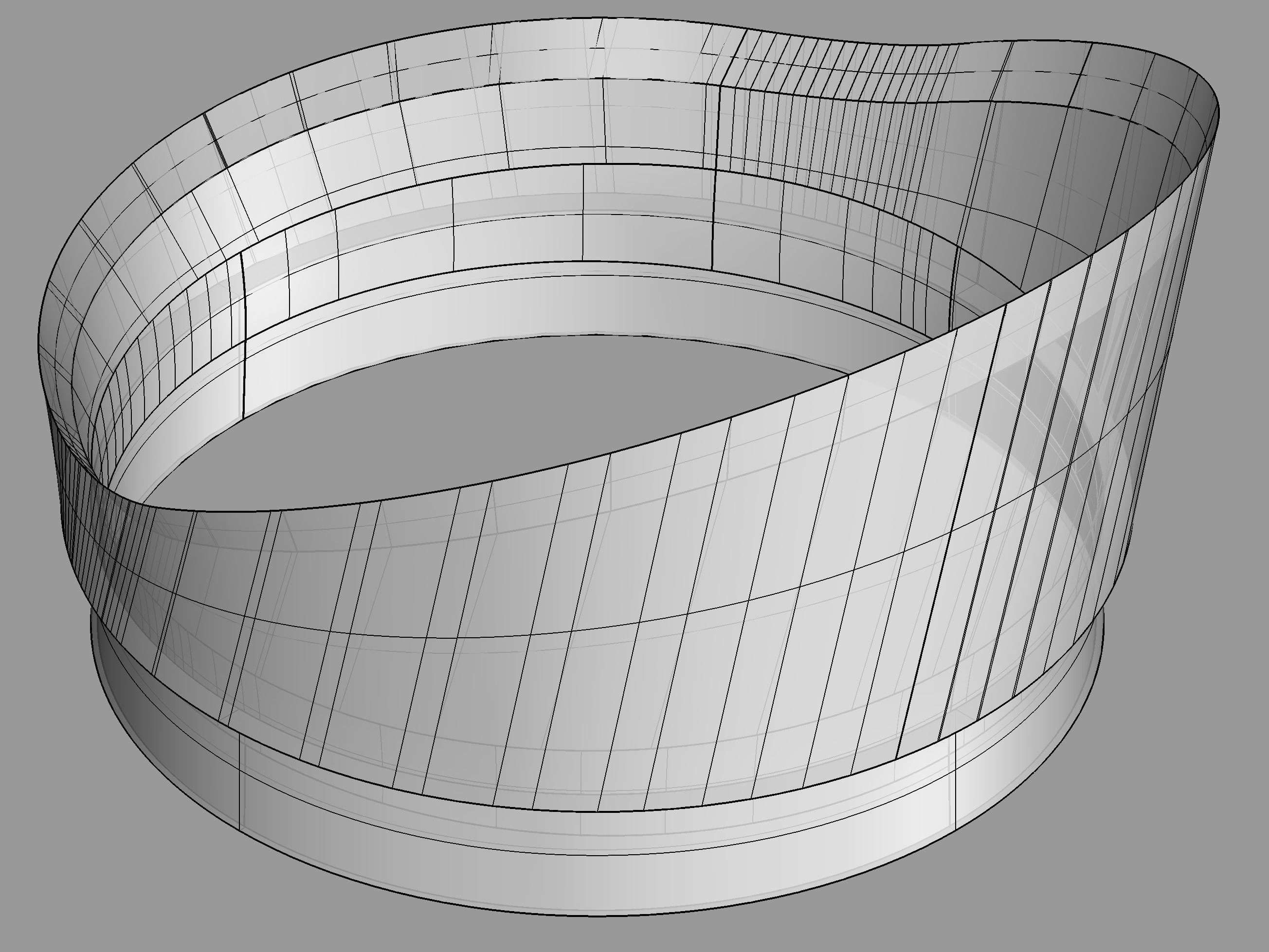 Audi TT 8n Mk1 Speedometer Surround 3D print model_2